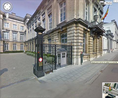 Rue_de_la_Loi Bruxelles_via_Google_Map